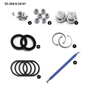 2.0” Stacked Cylinder Maintenance Kits