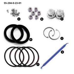 2.5” Stacked Cylinder Maintenance Kits